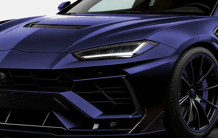 Abyss Blue colored paint protection film