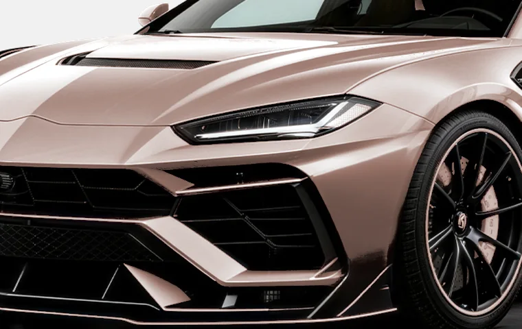 Blush Rose colored paint protection film