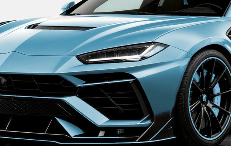 Glacier Blue colored paint protection film