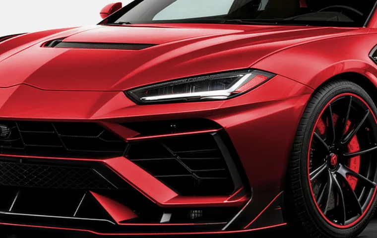 Ignition Red colored paint protection film