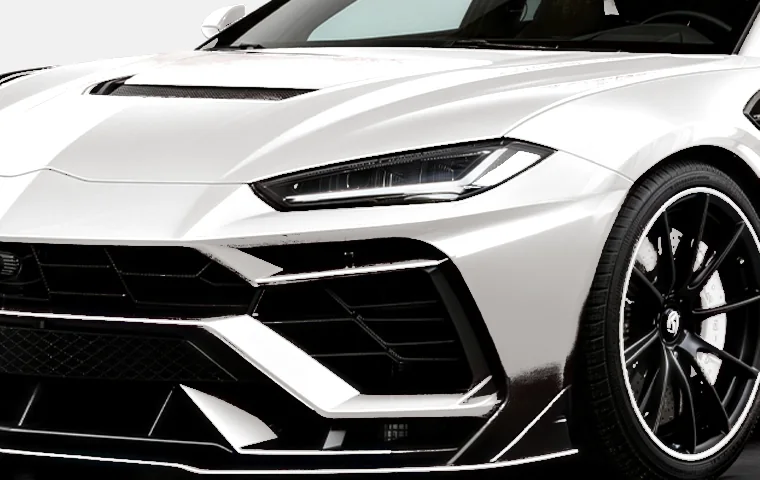 Lunar Silver colored paint protection film