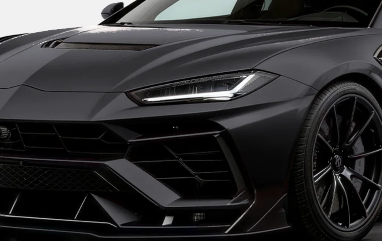 Matte Black colored paint protection film